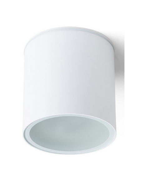 udendørs påbygningsspot hvid sort led loftlampe udhæng udendørslamper udendørsbelysning