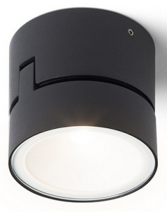 udendørs påbygningsspot hvid sort led loftlampe udhæng udendørslamper udendørsbelysning