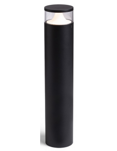 Udendørs bedlampe led sort rund havelamper udendørslamper