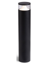 BRENDA Bedlampe i aluminium og polycarbonat H60 cm 9W LED - Sort