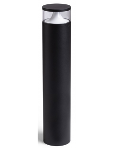 Udendørs bedlampe led sort rund havelamper udendørslamper 2