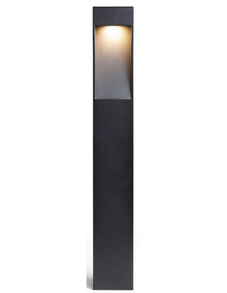 Udendørs bedlampe led sort havelamper udendørslamper