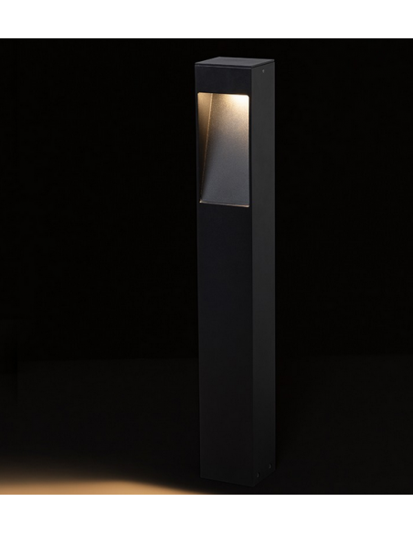 Udendørs bedlampe led sort havelamper udendørslamper