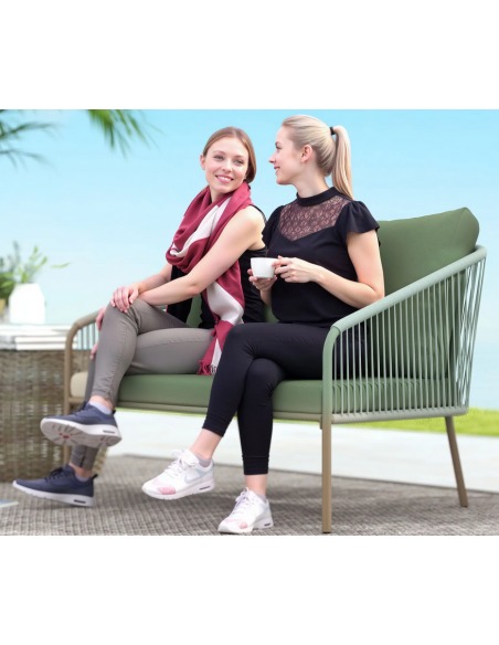 havebænk polyrattan havesofa altan