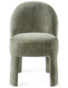 spisebordsstol grøn stof moderne design 2