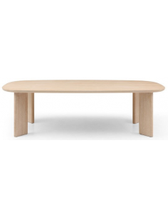 ovalt spisebord egetræ eg 2