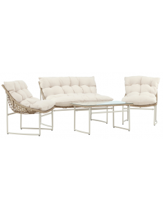 loungesæt havemøbler havestole havesofa havebord loungemøbler udendørs udendørsmøbler 2