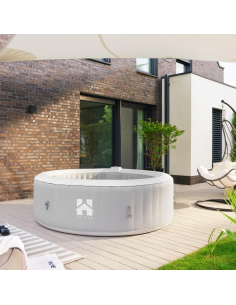 udendørs oppusteligt spa udendørsspa spabad udendørs terrasse tilbud massage whirlpool boblebad