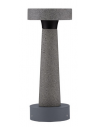 CRAM Udendørs bedlampe i beton H30 cm 5W LED - Mørkegrå