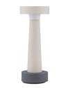 CRAM Udendørs bedlampe i beton H30 cm 5W LED - Sandstenshvid