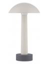 TURA Udendørs bedlampe i beton H35 cm 7W LED - Sandstenshvid