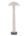 TURA Udendørs bedlampe i beton H55 cm 7W LED - Sandstenshvid