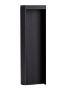 ALLEY Udendørs bedlampe i aluminium H50 cm 8W LED - Mat antracit