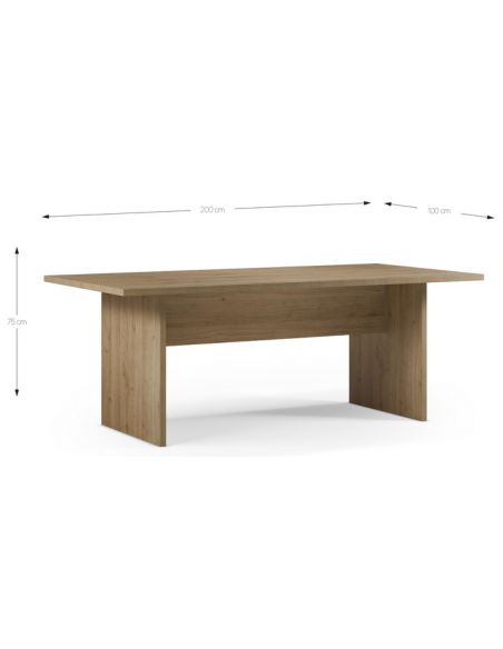 spisebord eg egetræ træ