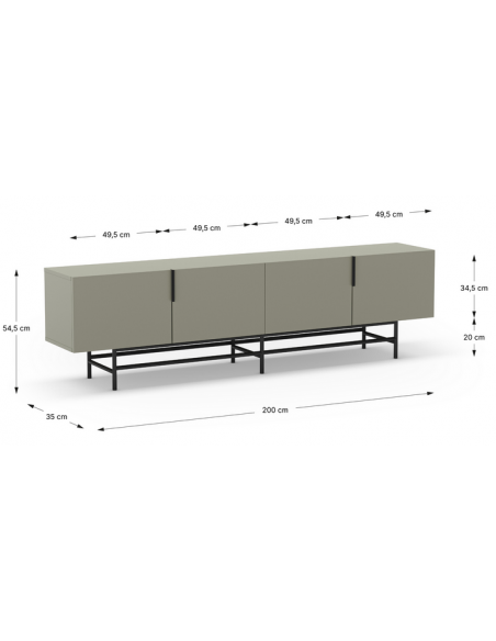 tvbord fjernsynsbord mediemøbel stuemøbler