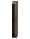 CERLER Bedlampe i aluminium H60 cm 9W LED - Rustbrun