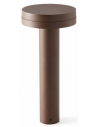 ESPOT Bedlampe i aluminium H35 cm 9W LED - Rustbrun