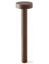 ESPOT Bedlampe i aluminium H60 cm 9W LED - Rustbrun