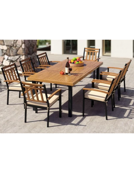 havebord træ havemøbler