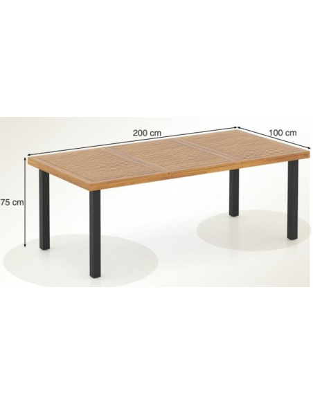 havebord træ havemøbler