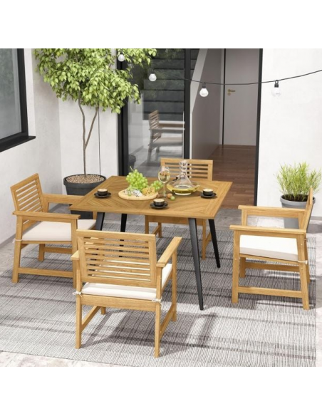 havebord træ havemøbler