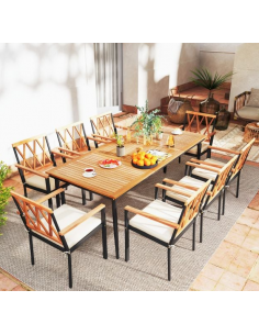 havebord træ havemøbler 2