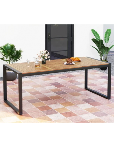 havebord træ havemøbler