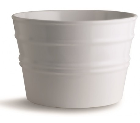 Tinozza håndvask i keramik 58,5 x 40 cm - Mat hvid