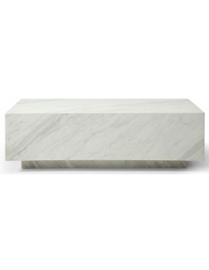 sofabord hvid marmor sten aflangt stort 2