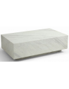 TETRA Sofabord i marmor 140 x 80 cm - Mat hvid marmor
