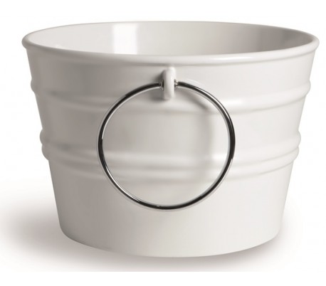 Se Bacile håndvask i keramik Ø46,5 cm - Mat hvid hos Lepong.dk
