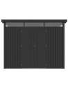 LUZERN Haveskur i metal og polycarbonat 294 x 294 cm - Antracit