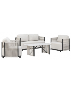 loungesæt havemøbler havesofa loungesofa til haven terrassen