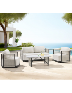 loungesæt havemøbler havesofa loungesofa til haven terrassen 2