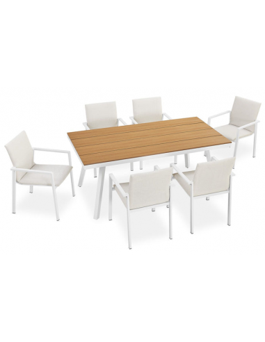 spisebordssæt udendørs havemøbler havebord med havestole polyrattan
