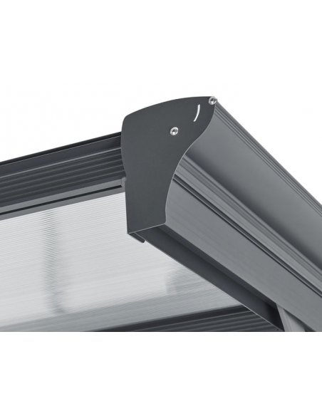 carport aluminium billig grå mørkegrå sort stål