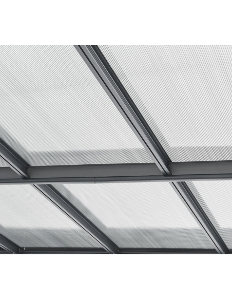 carport aluminium billig grå mørkegrå sort stål