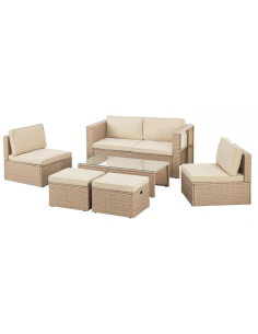 loungesæt havemøbler havesofa loungesofa til haven terrassen