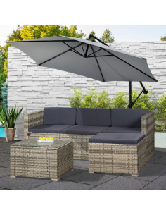 loungesæt havemøbler havesofa loungesofa til haven terrassen 2