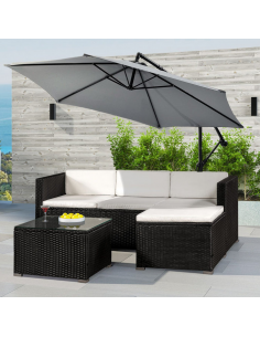 loungesæt havemøbler havesofa loungesofa til haven terrassen 2