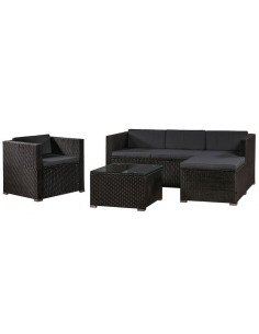 loungesæt havemøbler havesofa loungesofa til haven terrassen