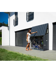 haveskur redskabsboks redskabsskur cykelskur cykelopbevaring skur til haven havebygninger 2