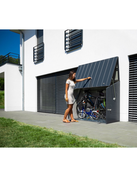 haveskur redskabsboks redskabsskur cykelskur cykelopbevaring skur til haven havebygninger
