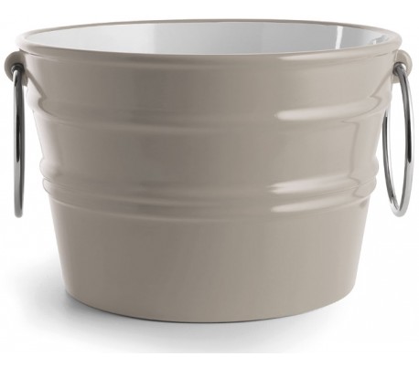 Se Bacile håndvask i keramik Ø46,5 cm - Mat ler grå hos Lepong.dk