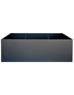 højbed plantekasser havedekoration højbede sort stål