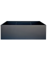 Herstera Cube højbed H50 x B150 x D100 cm i stål - Antracit