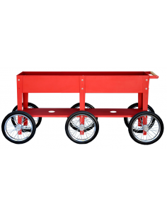 højbed plantekasser havedekoration højbede stål hjul