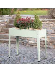 højbed plantekasser havedekoration højbede stål 2