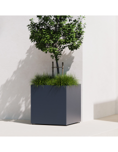 højbed plantekasser havedekoration højbede stål 2