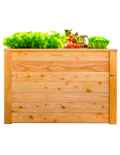 højbed plantekasser havedekoration højbede træ